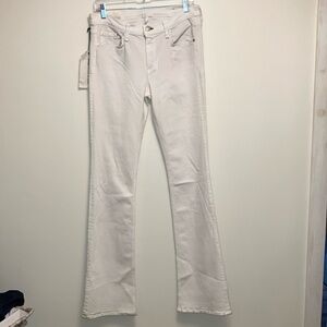 Rag and Bone Boot Jeans Bright White size 31